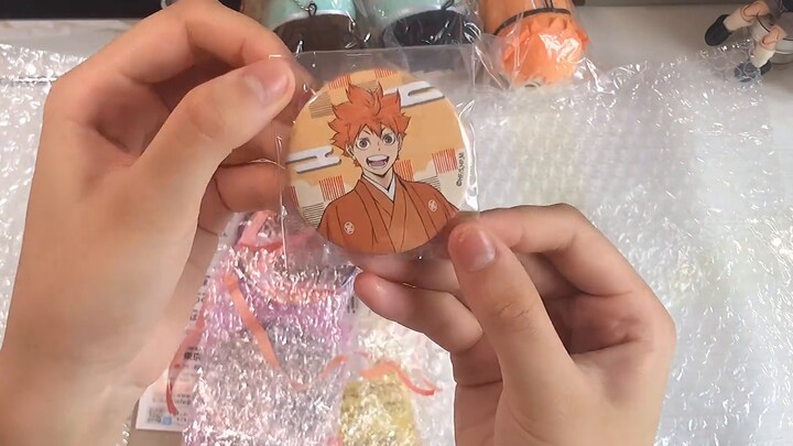 [Unboxing of Grain] Haikyuu! | Immersive unboxing | Blind draw | Original painting of the fourth epi