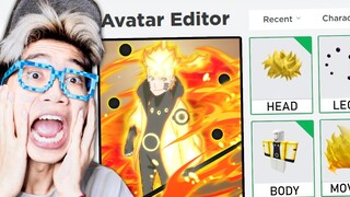 BIKIN AKUN NARUTO PALING KUAT DI ROBLOX!!! GA BISA MATI MATI!!!