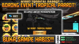 BORONG SAMPAI HABIS EVENT M1887 TROPICAL PARROT | GARENA FREE FIRE INDONESIA