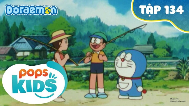 [S3] Doraemon Tập 134 - Cùng Đi Vào Bản Đồ Địa Lý, Kẻ Ăn Không Gian | Lồng Tiếng