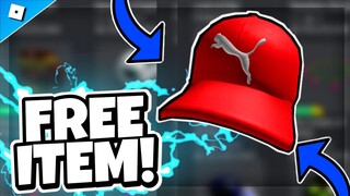 [FREE ITEM] HOW TO GET the PUMA ESSENTIAL CAP - GET IT NOW!!! In Roblox Puma And The Land Of Games