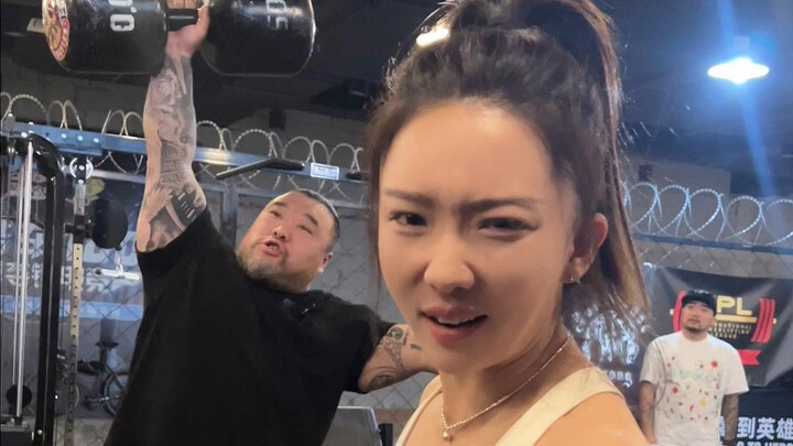 Guys, it looks like he can lift two of me.