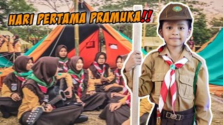 PERTAMAKALI ALUNA IKUT PRAMUKA‼️