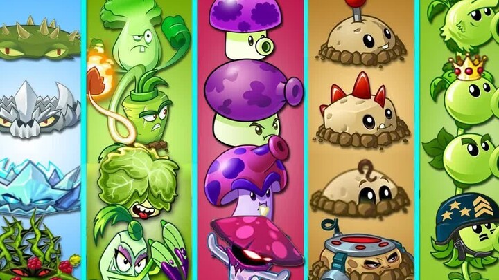 PvZ2 Challenge: All Plants at Max Level Use Their Ultimate Once to Battle Every Knight Zombie—Who’s 