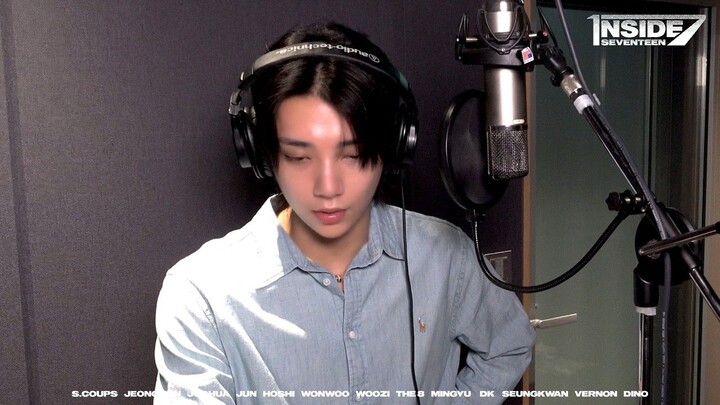 [Sokcho Subtitles] [INSIDE SEVENTEEN] JOSHUA’s Cover of “Ear” – Recording Behind the Scenes