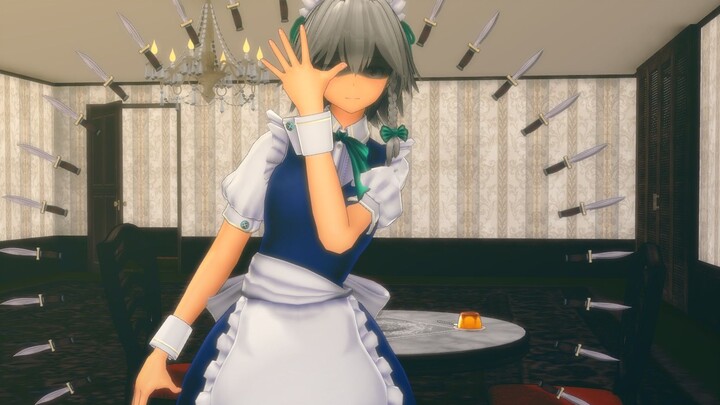 [Oriental MMD] The perfect and chic head maid is also very busy today