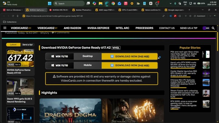 NVIDIA GRAPHICS DRIVERS