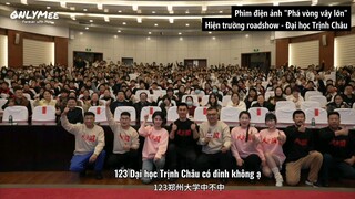 Vietsub video Ngải Mễ tham gia roadshow phim "Đại Đột Phá" tại Đại học Trịnh Châu ngày 10/12