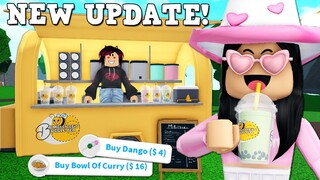 NEW BLOXBURG SUMMER FOOD FESTIVAL UPDATE! Boba, Town Event, and MORE!