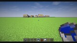 Minecraft redstone cannon tutorial electromagnetic gun that can shoot through villages with one shot