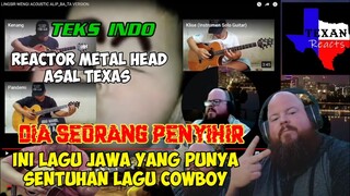 DIA SEORANG PENYIHIR‼️ REAKSI DARI PENGGEMAR ROCK & METAL ASAL TEXAS || ALIP BA TA REACTION