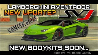 New Update 4.8.6.1? New Lamborghini Aventador SVJ Bodykits soon in Car Parking Multiplayer