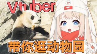 和小动物们的治愈之旅！动物系Vtuber冬日带你逛动物园！小熊猫浣熊大熊猫黑熊前方熊出没！