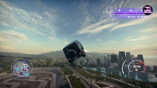Need for Speed Heat _ LONG JUMP - Cú bay không tưởng của Mercerdes G63! 556.41m (608.49yard)