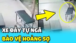 💥 Nhiều XE ĐẨY bệnh viện BỊ NGÃ bất thường, bảo vệ xem camera HOẢNG SỢ | TIN GIẢI TRÍ