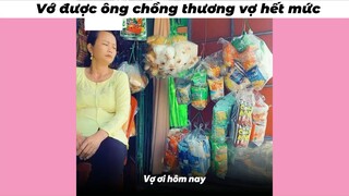 Anh thương vợ quá #funny #haihuoc