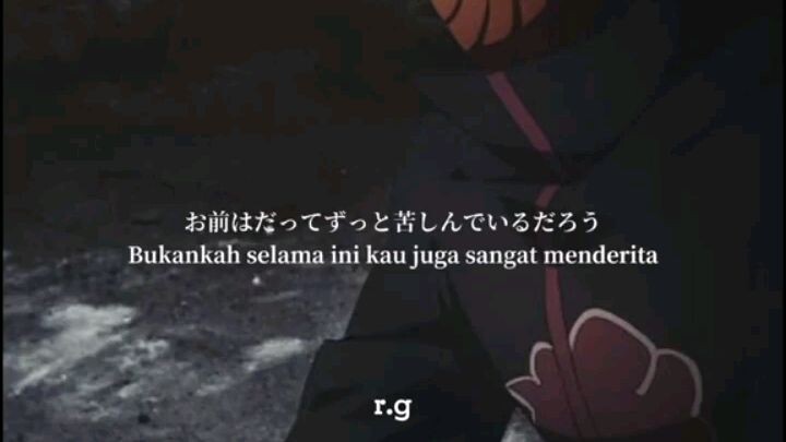 tangapan kalian dengan kata2 Obito.