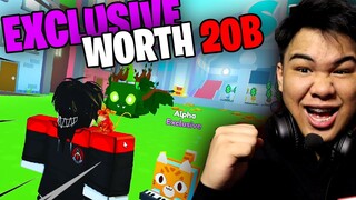 Pet Simulator X #10 | BUYING EXCLUSIVE pet "WORTH 20B" OMG "GIVE AWAY TAYO LETSGO"