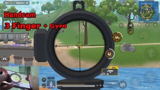 Handcam 3 Finger + Gyro scope | SOLO SQUAD 21 KILL | SOUTH SAUSAGE MAN