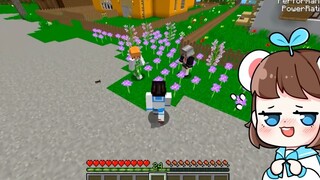 Mèo Simmy Thử Thách 24H Thoát Khỏi Nhà Tù Màu Tím Trong Minecraft