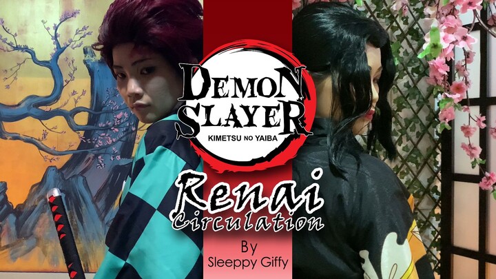 Kimetsu No Yaiba I Renai Circulation Dance Cover by Sleepy Giffy