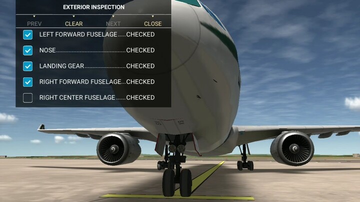 RFS | A330-300 Exterior Inspection Checklist