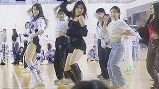 Tarian acak kampus kedua di Kampus Wuxiang Sekolah Menengah No.3 Nanning! Pesta untuk orang-orang kp