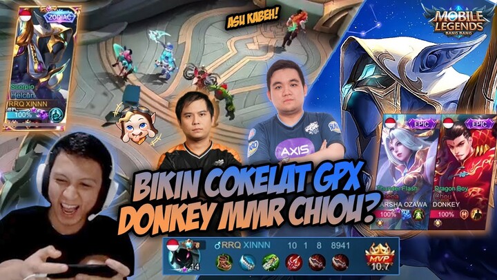 XINNN LAGI MAIN HELCURT KETEMU GPX DONKEY LAGI PAKE CHOU !!!!