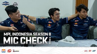 MIC CHECK MPL INDONESIA SEASON 8 WEEK 6