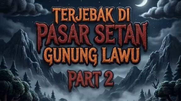 BAGIAN 2 - Terjebak Di Pasar Setan Gunung Lawu