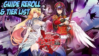 First Impression, Guide Reroll & Tier List | Seven Mortal Sins X-TASY