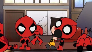 ดูหนังเรื่อง "Deadpool and the Movie" ใน 1 นาที [Curry Animation]