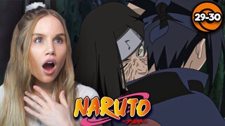 OROCHIMARU APPEARS! BITES SASUKE?!| Naruto Ep. 29-30 Reaction