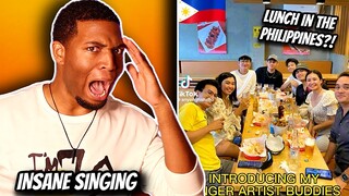 🇵🇭FILIPINO FRIENDS Turn LUNCH DATE INTO JAM SESSION?! (INSANE SINGING 😱) | Tiktok- Philippines |