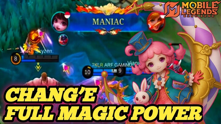 CHANG’E FULL MAGIC POWER, 4 KILL TANPA AMPUN!