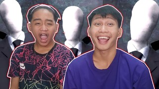 Slenderman Survival In The Forest - HINANAP NAMIN ANG PAPEL NI SLENDERMAN!