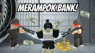 DIAJAK MERAMPOK BANK, INI YANG DILAKUKAN OBBY! - Roblox Merampok Obby Bank