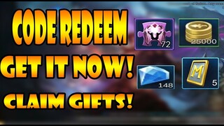 REDEEM CODES IN MOBILE LEGENDS TUTORIAL