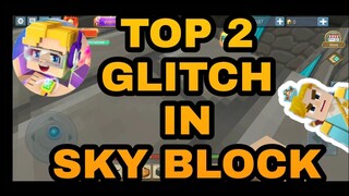 Top 2 Glitch in sky block mining area Blockman go:blocky mods