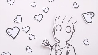 Film pendek animasi stop-motion orisinal, karya siswa "True Love"
