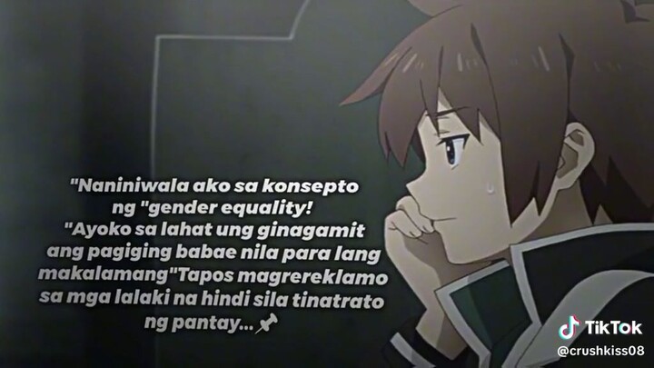 kazuma once said