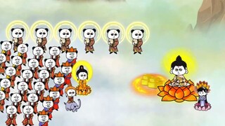 Episode 65: Tathagata sends someone to pretend to be Tang Monk to obtain Buddhist scriptures