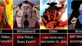 Last Words Of One Piece Characters