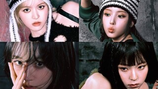 同一part《Dash》念经展现不同音色的Lily kyujin jiwoo 吴海媛