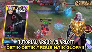 Detik-detik Argus naik glory😋