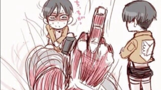 [Attack on Titan meme edisi pertama]