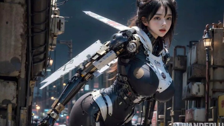 Cô gái trong mộng kết hợp hoàn hảo với máy móc 2