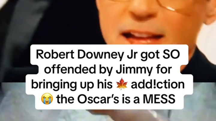 Robert Downey Jr. bị “bốc phốt” ngay tại lễ trao giải Oscar!