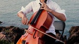 "Viva La Vida" was covered by a man with cello