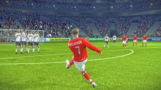 Tendangan Bebas DAVID BECKHAM Dari FIFA 1997 ke 2013